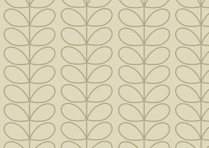 Orla Kiely Linear Stem, Natural - Roman Blind - Image 7